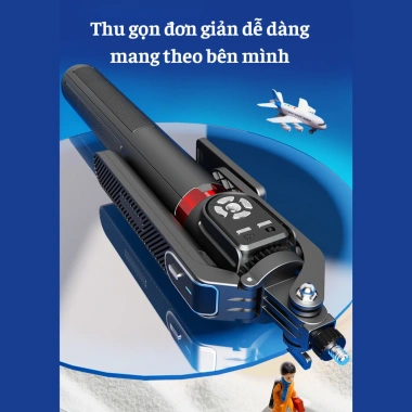 P325 Photography Stick - Giá 150.000₫, chân 4 chân nhôm, dài 2m, chụp ảnh điện thoại