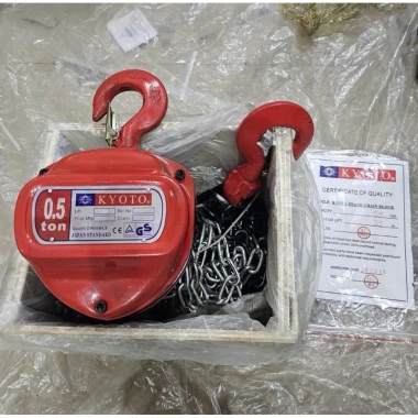 Pa Lăng Xích Kéo Tay 5 Tạ 500kg KYOTO Nhật Bản - Giảm cân nhanh, giá chỉ 838.000 VND 2