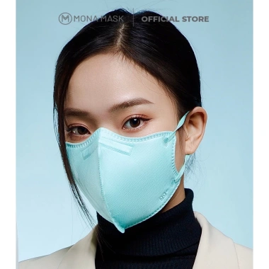 Pack 5 Khẩu Trang Bảo Hộ 3D Mona N95 Chống UV Lọc Nano Ngăn 95% Bụi Siêu Mịn Tái Sử Dụng