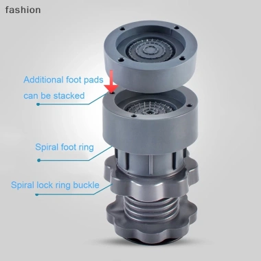 Pad chống rung máy giặt điều chỉnh chiều cao, không trượt, giảm rung 1PC Mat VN 8 Pad chống rung máy giặt điều chỉnh chiều cao, không trượt, giảm rung 1PC Mat VN 8