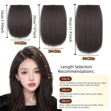 Pad tăng thể tích tóc tổng hợp, dày mái, lót bọt biển - 45.684₫