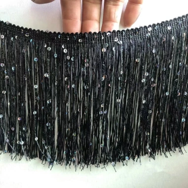 Paillette 1 Yard Tua Rua - Viền Rộng Ren, Đầm Latin Trang Trí YM 64,800 VND 2