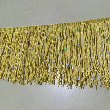 Paillette 1 Yard Tua Rua - Viền Rộng Ren, Đầm Latin Trang Trí YM 64,800 VND 7