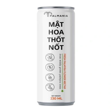 PALMANIA Nước uống mật hoa thốt nốt 230ml Nguyên chất Tự nhiên - Tăng sức khỏe, giá ưu đãi 30.000đ