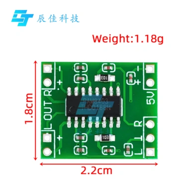 PAM8.403 Siêu Mini 2x3W USB 2.5-5V Bộ Khuếch Đại Hiệu Suất Cao Giá 35.384 VND 2