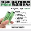 Panasonic 18.650 3.400mAh 3.6V Pin sạc Li-ion chính hãng, Nhật Bản, Giá 160.000₫ 3