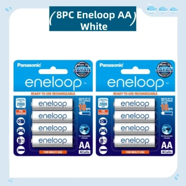 Panasonic Eneloop AA 1.900mAh & AAA 800mAh - Pin NiMH Sạc Lại, Giá 239.799₫ 12 Panasonic Eneloop AA 1.900mAh & AAA 800mAh - Pin NiMH Sạc Lại, Giá 239.799₫ 12