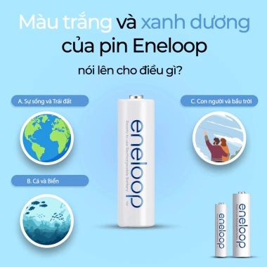 Panasonic Eneloop Pro Japan AA/AAA 1.2V 2.500/1.900/900/800mAh Chính Hãng 282.820₫