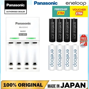 Panasonic Eneloop Pro Japan AA/AAA 1.2V 2.500/1.900/900/800mAh Chính Hãng 282.820₫