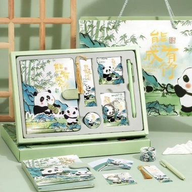 Panda Notebook Hộp Quà Tặng Sổ Tay Cao Cấp Phong Cách Trung Quốc - Quà Sinh Nhật, Tuyển Sinh, Tốt Nghiệp 4