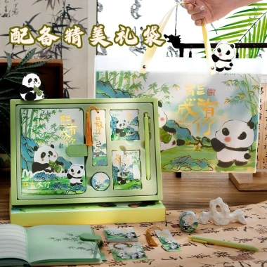 Panda Notebook Hộp Quà Tặng Sổ Tay Cao Cấp Phong Cách Trung Quốc - Quà Sinh Nhật, Tuyển Sinh, Tốt Nghiệp 7