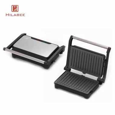 Panini Press đa chức năng tay cầm - Nấu nhanh bánh Panini, bít tết, phô mai, chỉ 553k