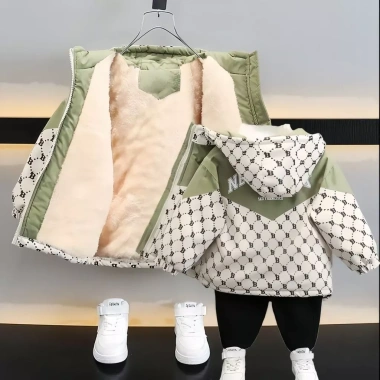 Parka Bé Trai Áo Lông Cừu Lót Dày Tháo Hood 2.025 Mùa Đông Thời Trang Thoáng Khí Đa Năng Mềm Mại Bền Đẹp Giá 482.766₫