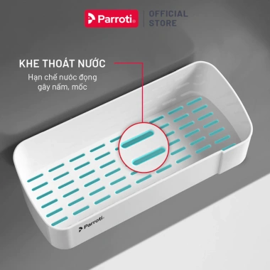 Parroti Trophy TP-01 Giá để đồ nhà tắm đa năng, kệ bếp và kệ dán tường cao cấp - chỉ 84.999₫ 5