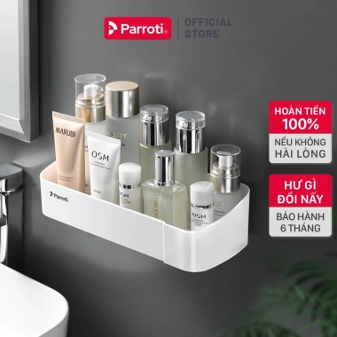 Parroti Trophy TP-01 Giá để đồ nhà tắm đa năng, kệ bếp và kệ dán tường cao cấp - chỉ 84.999₫ 10