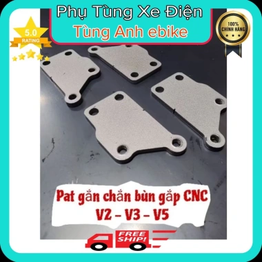 Pat gắn chắn bùn CNC cho gắp V2 V3 V5 - Độ bền cao, giảm bùn, giá chỉ 25.402₫