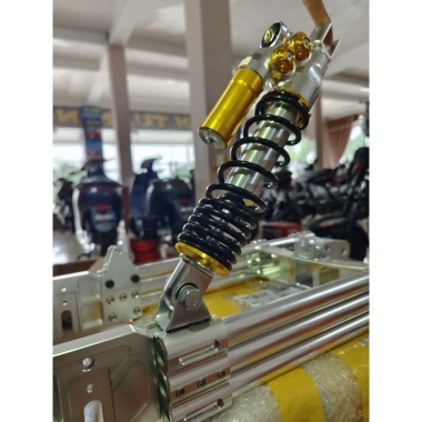Pat lắp 2 phuộc sau cho gắp 3 ống CNC kèm ốc Độ bền cao, lắp nhanh, giá 178.000₫