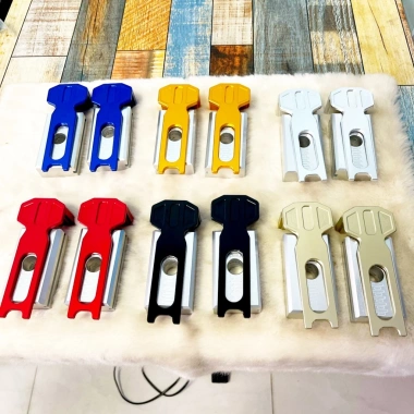 Pát tăng sêm âm EX150 kèm nẹp gắp đa màu mẫu 01 CNC anode sắc nét giá 285.000