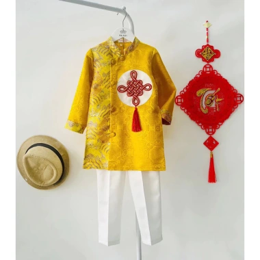 Patch thêu đồng tâm hình tròn gắn áo dài ủi nhiệt, bền đẹp, giảm giá 15.000 VND 3