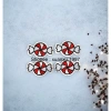 Patch vải thêu giá rẻ - Phôi thêu Noel ông già Noel kẹp tóc, chỉ 156.000 VND 3