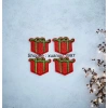 Patch vải thêu giá rẻ - Phôi thêu Noel ông già Noel kẹp tóc, chỉ 156.000 VND 4