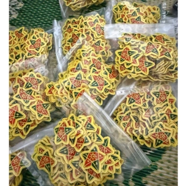 Patch vải thêu ngôi sao Trung Thu - Gắn kẹp tóc áo, siêu đẹp, giá sỉ 140.000₫