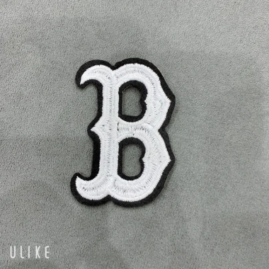 Patch vải ủi nhiệt thêu chữ B Bubery – Miếng vá quần áo, sticker ủi nhiệt, chỉ 7.450₫