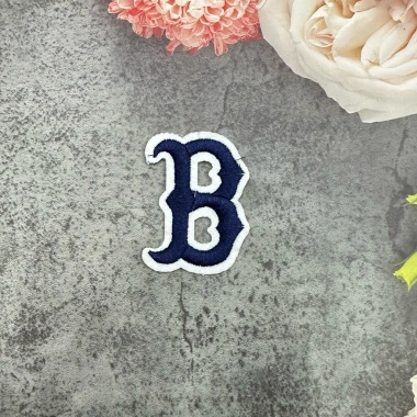 Patch vải ủi nhiệt thêu chữ B Bubery – Miếng vá quần áo, sticker ủi nhiệt, chỉ 7.450₫