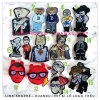 Patch vải ủi thiệt thêu hot frend cho áo nam, sticker logo thêu - 13.000₫