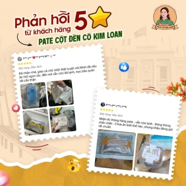 Pate Cột Đèn Hải Phòng chuẩn vị - Combo 2 hộp 450g - Cô Kim Loan - Thương hiệu 30 năm - Giá chỉ 299.000₫