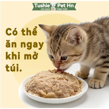 Pate mèo 85g dạng sốt thịt - mềm tan, dễ tiêu hoá, dinh dưỡng cao, phù hợp mọi mèo, chỉ 14.200₫ 4 Pate mèo 85g dạng sốt thịt - mềm tan, dễ tiêu hoá, dinh dưỡng cao, phù hợp mọi mèo, chỉ 14.200₫ 4