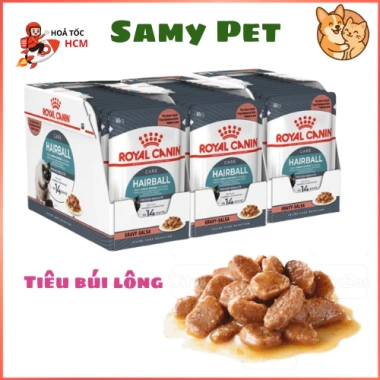 Pate Royal Canin Hairball 85g - Giảm giá 48k, Ngăn Búi Lông, Dinh Dưỡng Cho Mèo