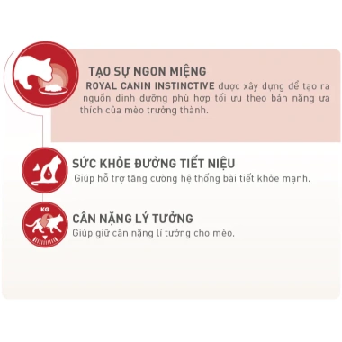Pate Royal Canin Instinctive 85g cho Mèo Trưởng Thành - Hương Vị Thịt Tươi, Dinh Dưỡng, Giá 48.000đ Giảm 10k
