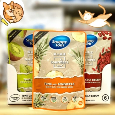 Pate SNAPPY TOM Trái Cây Rau Củ 70g - Thức Ăn Ướt Dinh Dưỡng Cho Mèo Mọi Tuổi, Giá 19.500đ
