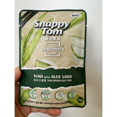 Pate SNAPPY TOM Trái Cây Rau Củ 70g - Thức Ăn Ướt Dinh Dưỡng Cho Mèo Mọi Tuổi, Giá 19.500đ