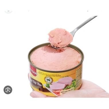 Pate Thịt Heo Vissan 397g - Hộp Đóng Gói Tiện Lợi, Hạn Sử Dụng 2.028, Giá giảm 67.063 VND
