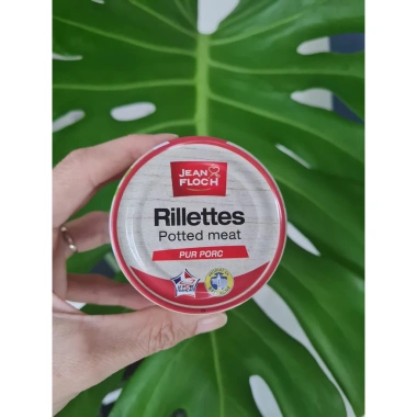 Pate thịt sợi Rilletes Jean Floch 125g - Hương vị Pháp, giảm giá 23% chỉ 55.680₫