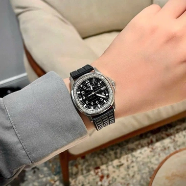 Patek Aqua Naut 5.067 Kim Cương Moiss Lõi Máy Thuỷ Sỹ Chuẩn AUT 35mm Giá 11,5 Triệu 2 Patek Aqua Naut 5.067 Kim Cương Moiss Lõi Máy Thuỷ Sỹ Chuẩn AUT 35mm Giá 11,5 Triệu 2