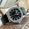 Patek Aqua Naut 5.067 Kim Cương Moiss Lõi Máy Thuỷ Sỹ Chuẩn AUT 35mm Giá 11,5 Triệu 3