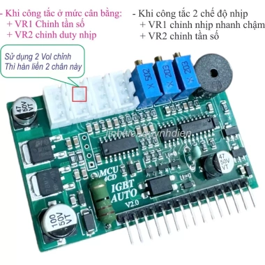 PCB 18 FET IGBT bơm nước tự động + mạch dao động + lái IGBT - Giá ưu đãi 380.000 VND