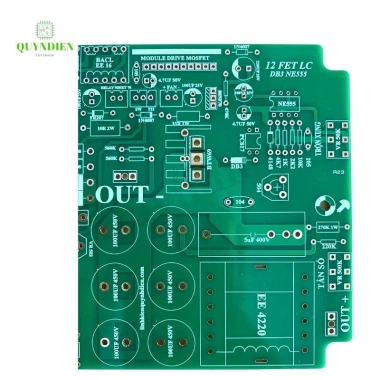 PCB bo mạch 12FET LC DB3 NE555 - KA3.525 Biến áp máy hàn E43 FR4, giá chỉ 68.000 VND 3