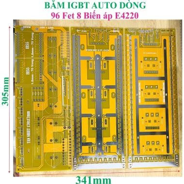 PCB Mạch Băm IGBT Auto 46-96 FET - Độ Chính Xác Cao, Giá Ưu Đãi 58.500₫ 2