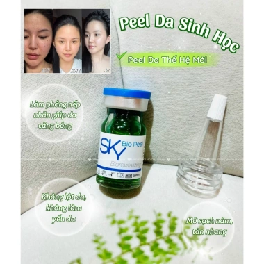 Peel Da Sinh Học SKY BIO - Dưỡng ẩm, Ngăn bong tróc da mặt và tay, 890.000 VND 5 Peel Da Sinh Học SKY BIO - Dưỡng ẩm, Ngăn bong tróc da mặt và tay, 890.000 VND 5