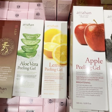 Peeling Gel Arahan 180ml - Tẩy Da Chết Sâu, Da Sáng Mịn, Giảm Giá Chỉ 75.000₫
