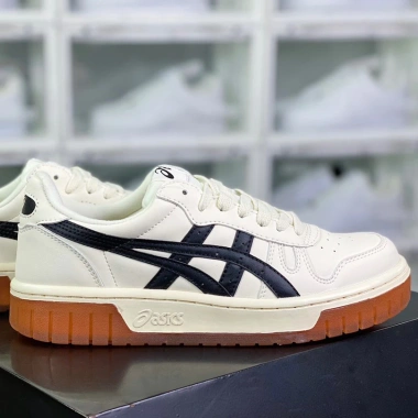 PEERSneaker Giày Sneaker Asics Court MZ Cổ Thấp Cream Black Gum Kem Nâu Giá 699k