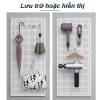 Pegboard Kim loại 150x80cm Kệ treo tường 20 móc - Giá 271.000đ, dụng cụ và đồ phần cứng 3