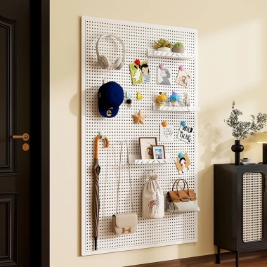 Pegboard Kim loại 150x80cm Kệ treo tường 20 móc - Giá 271.000đ, dụng cụ và đồ phần cứng 7 Pegboard Kim loại 150x80cm Kệ treo tường 20 móc - Giá 271.000đ, dụng cụ và đồ phần cứng 7