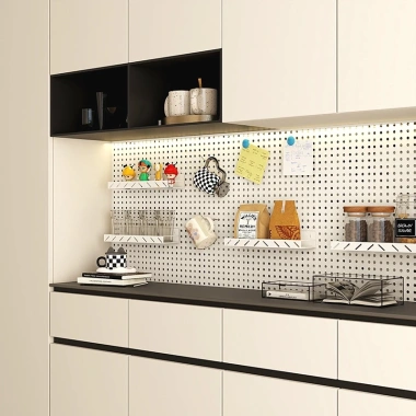 Pegboard Kim loại 150x80cm Kệ treo tường 20 móc - Giá 271.000đ, dụng cụ và đồ phần cứng