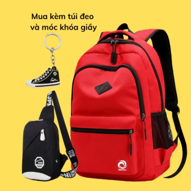 Peinn Balo Nam Nữ Chống Thấm Mintas Thiết Kế Nhiều Ngăn M2.244 Giá Ưu Đãi
