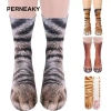 PENEAKY Tất Chó Mèo Khủng Long Hổ In Thoáng Khí Cotton Quà Tặng Giáng Sinh